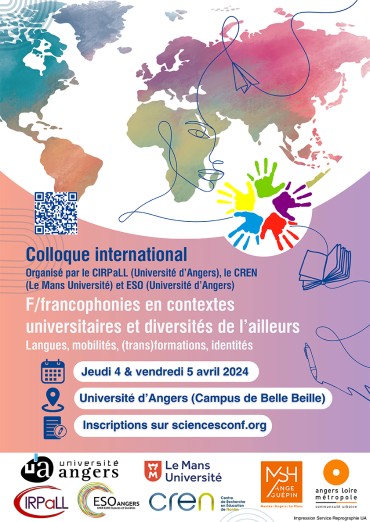 Affiche F-francophonies 2024