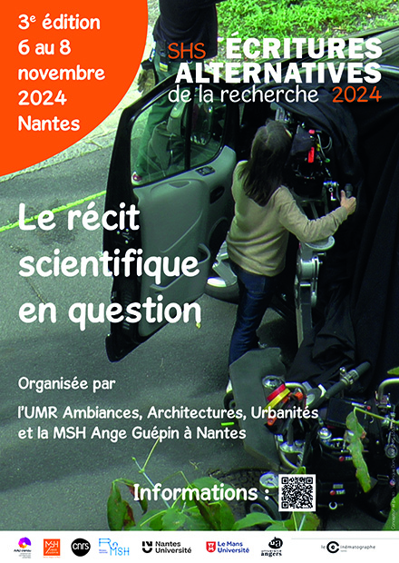 Affiche Ecritures Alternatives SHS 2024